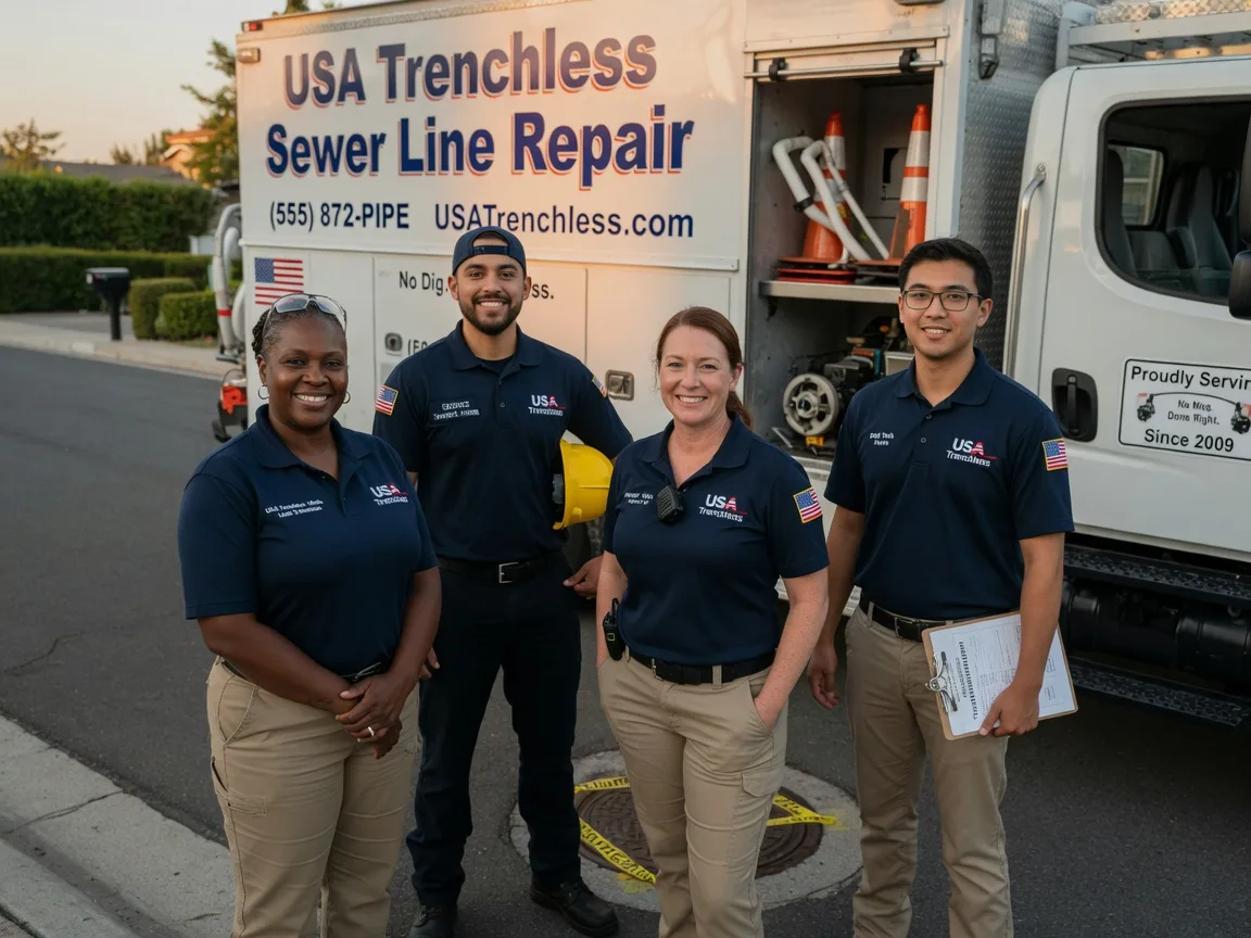 Sewer Line Repair company in Rochelle, TX